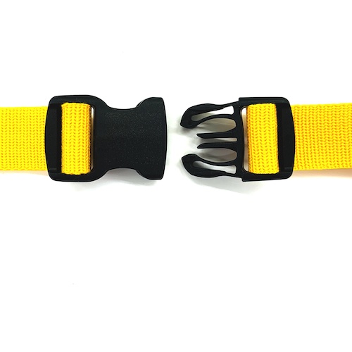平ベルト金具 フロントリリースバックル 25mm幅用 (1個入り)【JNA-425】