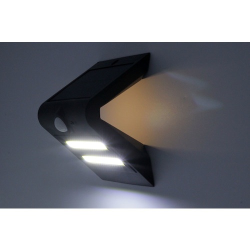 STARLIGHT LEDソーラーウォールライト 多機能モデル【SK-SWLT200WH】