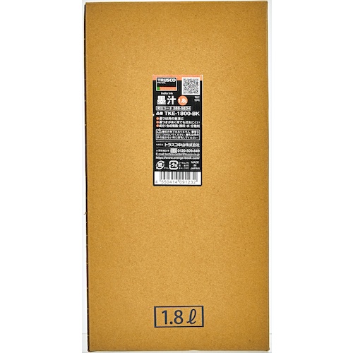 TRUSCO 墨汁 1.8L【TKE-1800-BK】