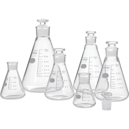 HARIO 共栓三角フラスコ50ml(TS22)【TSF-50-SCI】