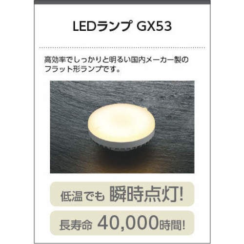 コイズミ 住宅・店舗用照明 非調光 電球色 屋内用GXランプ型LED付き SBダウンライト 100W相当【AD1161W27】