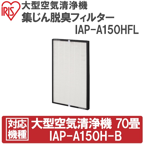 IRIS 574652 大型空気清浄機集じん脱臭フィルター【IAP-A150HFL】