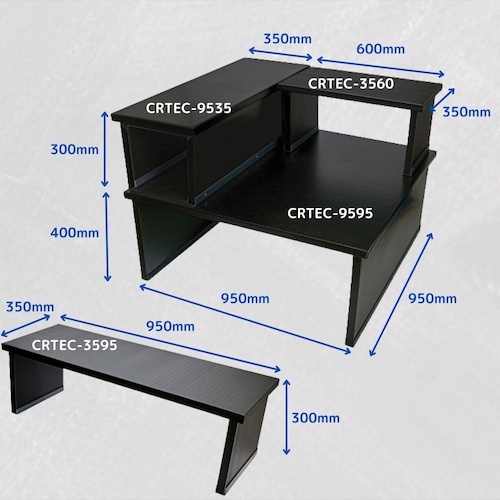TRUSCO TECCELL(テクセル)車載ラック 350x600x300【CRTEC-3560】