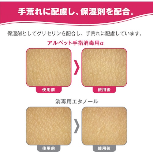 サラヤ アルペット手指消毒用アルファ 500mL スタイリッシュボトル【41236】