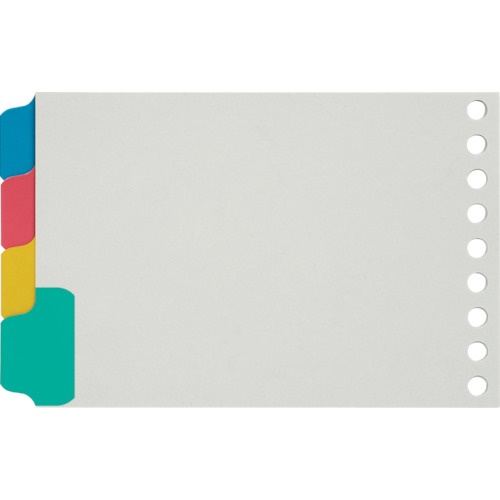 maruman B7E ラミタブ見出し 無地4山【LT7004】