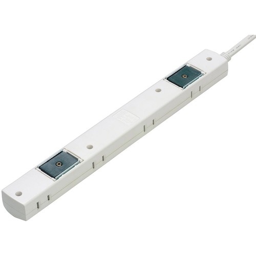 YAZAWA 3P対応スリムタップ7個口5mマグネット【Y02YJKP705WH】