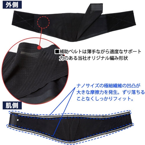 竹虎 ランバックスリム ブラック L【33974】