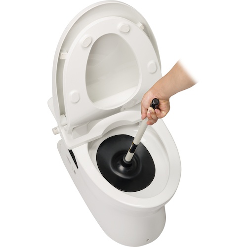 テラモト トイレつまりとりFITワイド(節水便器対応)【CL-421-070-0】