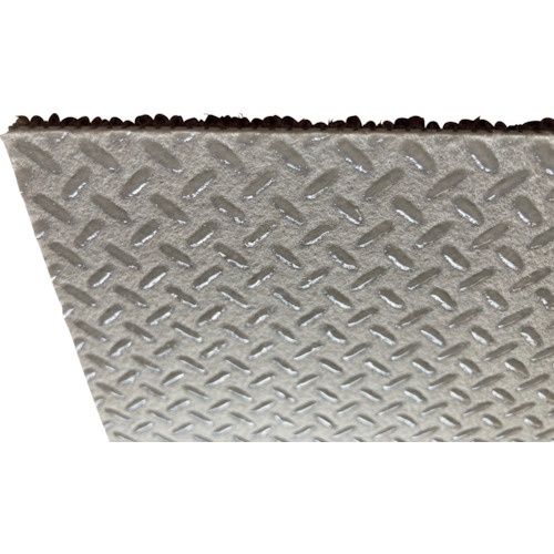 大島屋 吸着タイルカーペット 40x40cm ブラウン【98834】