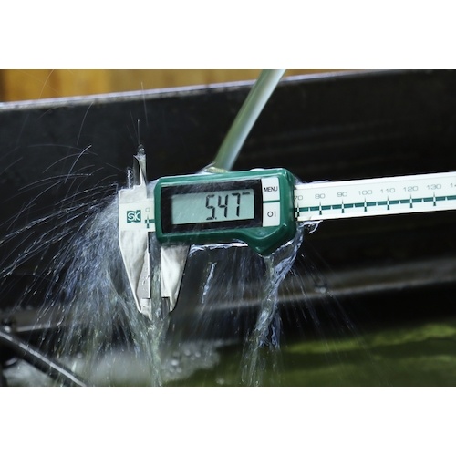 SK デジタルSラインキャリパ IP67(防水防塵) 摺動面ラップ仕上げ 150mm【D-150IP67M】