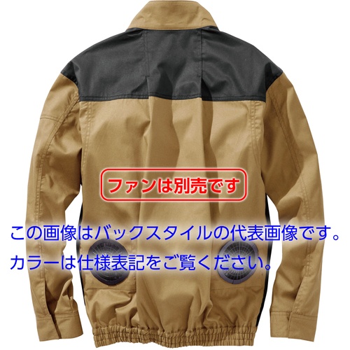 HOOH 難燃ブルゾン L シルバーグレー【V4202-L-39】