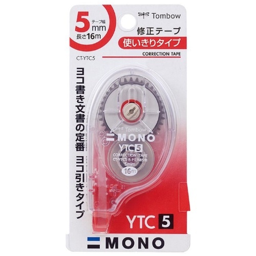 Tombow 修正テープ モノYTC5【CT-YTC5】