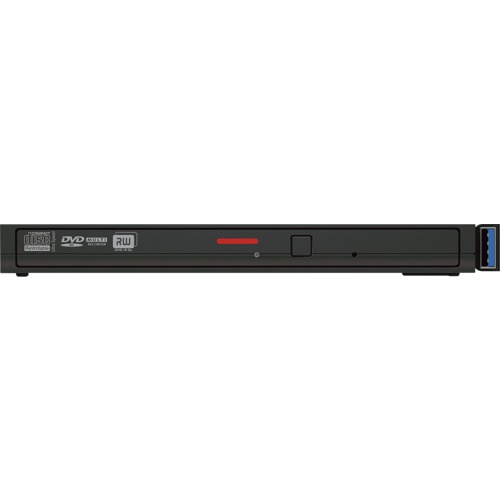 BUFFALO USB3.2(Gen1)ポータブルDVDドライブ 再生・書込みソフト添付【DVSM-PTS8U3-BKB】