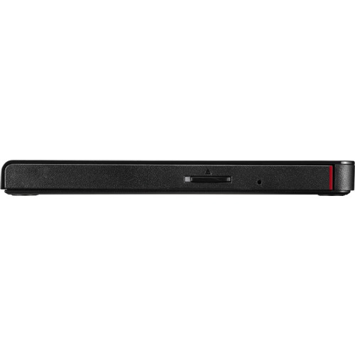 BUFFALO USB2.0対応 ポータブルDVDドライブ 書込ソフト添付 ブラック【DVSM-PLV8U2-BKB】