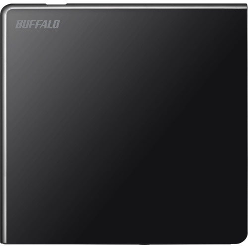 BUFFALO USB2.0対応 ポータブルDVDドライブ 書込ソフト添付 ブラック【DVSM-PLV8U2-BKB】