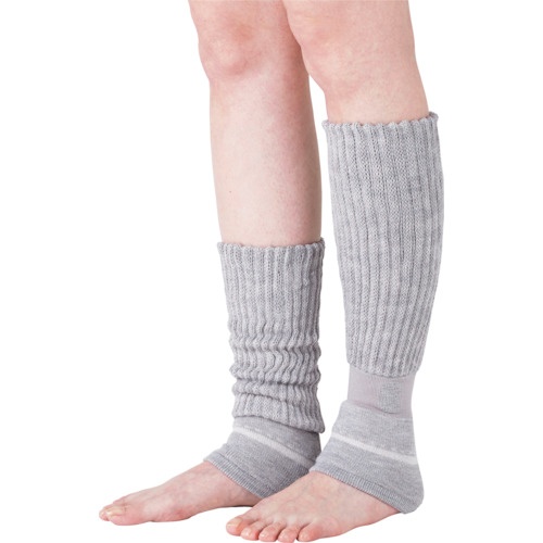 okamoto 靴下サプリまるでこたつレッグウォーマーフリー グレー【533-992B-99-60】