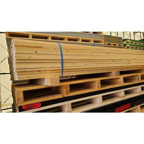 ウッドプラスチック 再生PPバンド グリーンライトバンド(機械用)eSH12 青 12mm×3000m(厚み0.57mm)【ESH12-BLU】