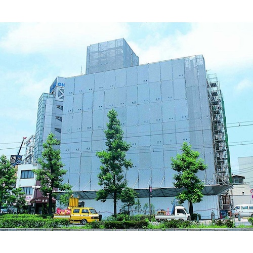 萩原 防音シート(塩ビ)仮説工業会認定品 グレー 1.8m×3.4m【EBBOUON1834】