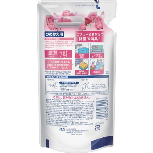 ファブリーズ with レノアハピネス アンティークローズ&フローラルの香り つめかえ 320ml【642927】
