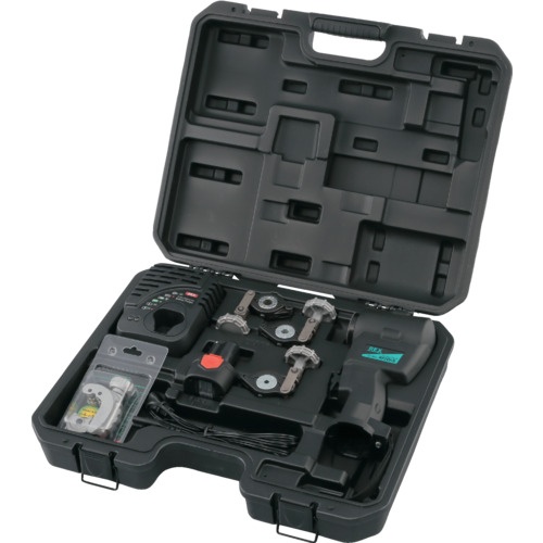 REX 電動フレア RF20S2 (本体・バッテリー・充電器・ケース・クランプX3・クランプライナ・チューブカッター付)【424911】