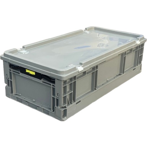 サンコー TP規格折りたたみコンテナー用フタ 702427 TPO-360フタ(ロック付)ライトグレー【SK-TPO360-F-GLL】