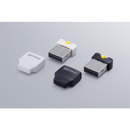 BUFFALO カードリーダー/ライター microSD対応 超コンパクト ブラック【BSCRMSDCBK】