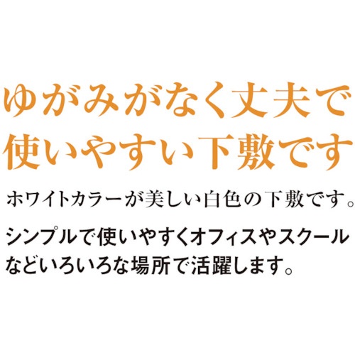 共栄プラスチック 白色下敷 B5【SIJ-B5-W】