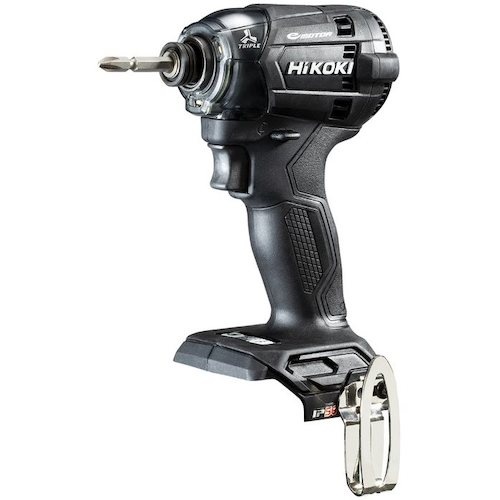 HiKOKI 18Vコードレスインパクトドライバ ブラック 本体のみ【WH18DC-NNB】