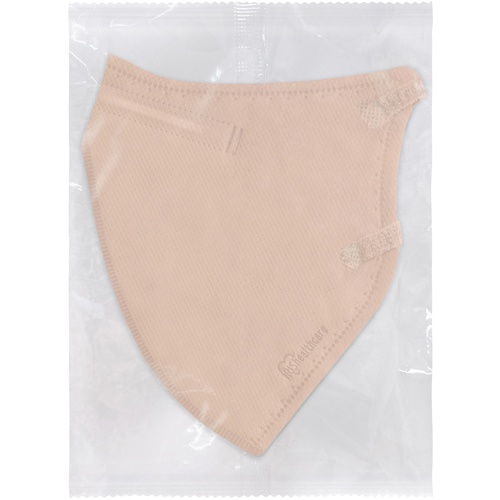 IRIS 296470 DAILY FIT MASK 立体 ふつうサイズ 30枚入 ピンクベージュ【RK-F30SPB】