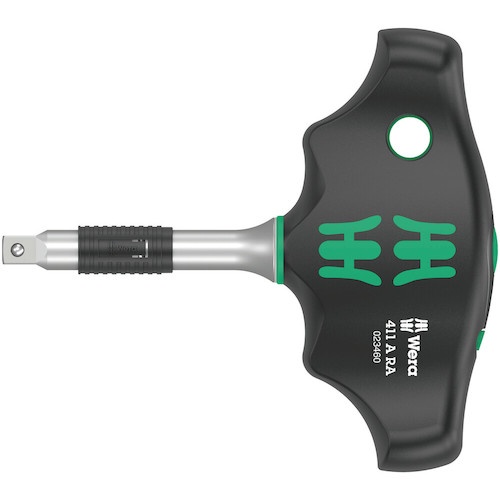 Wera 411RA T型差替式ラチェットドライバーソケット【23460】