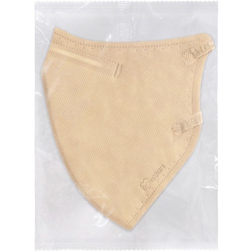 IRIS 296471 DAILY FIT MASK 立体 ふつうサイズ 30枚入 シルクベージュ【RK-F30SSB】