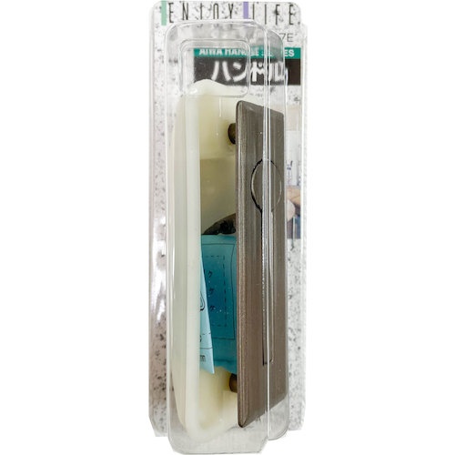 アイワ金属 ダイカスト半回転取手裏カバー付 ブロンズ AP697E【AP-697E】