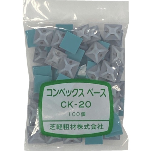 コンベックス 結束バンドベース CK-20 100本入り【CK-20(100P)】