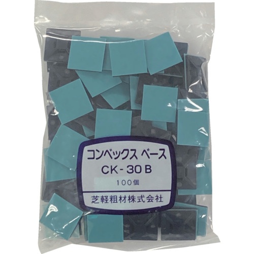 コンベックス 結束バンドベース CK-30B 100本入り【CK-30B(100P)】