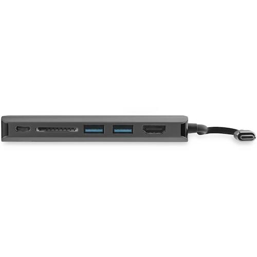 StarTech USBマルチハブ/USB-C/4K30Hz HDMI/60W PD/3x USB/LAN/SD【DKT30CSDHPD3】
