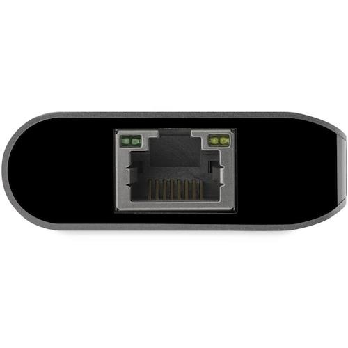 StarTech USBマルチハブ/USB-C/4K30Hz HDMI/60W PD/3x USB/LAN/SD【DKT30CSDHPD3】