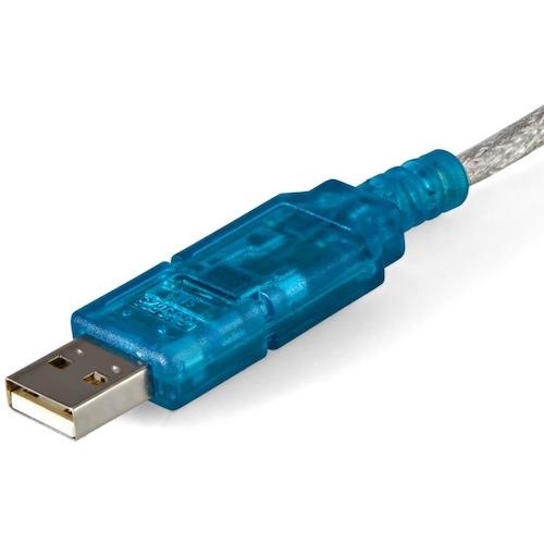 StarTech シリアル変換ケーブル/USB-A - RS232C/91cm/921.6Kbps/ブラック【ICUSB232SM3】