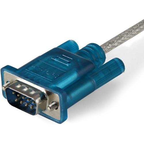 StarTech シリアル変換ケーブル/USB-A - RS232C/91cm/921.6Kbps/ブラック【ICUSB232SM3】