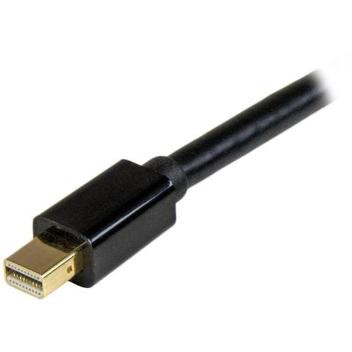 StarTech ディスプレイ変換ケーブル/mDP 1.2 - HDMI 1.4/1m/4K30Hz/BK【MDP2HDMM1MB】