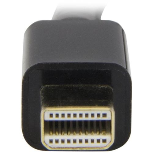 StarTech ディスプレイ変換ケーブル/mDP 1.2 - HDMI 1.4/1m/4K30Hz/BK【MDP2HDMM1MB】