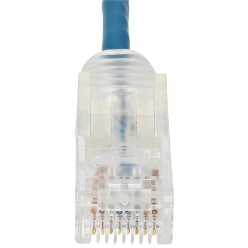 StarTech カテゴリ6(CAT6)LANケーブル/50cm/ブルー/極細 ツメ折れ防止【N6PAT50CMBLS】