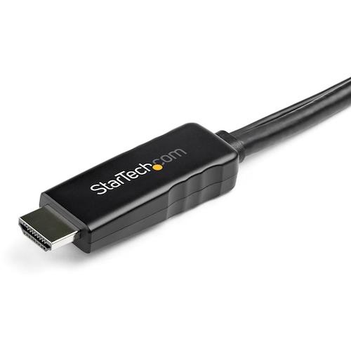 StarTech ディスプレイ変換ケーブル/HDMI - DP/2m/4K30Hz/USBパワー【HD2DPMM2M】