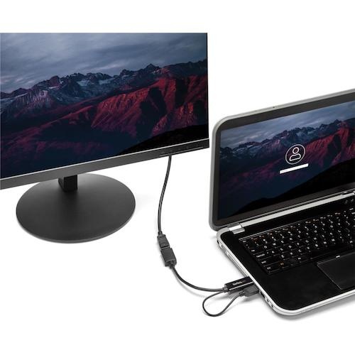 StarTech ディスプレイアダプター/HDMI - DP/4K30Hz/USBパワー/BK【HD2DP】