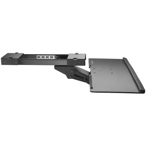 StarTech キーボードトレイ/スライド式/670x255mm/リストレスト/耐荷重2kg【KBTRAYADJ】