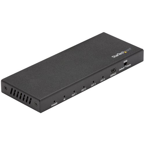 StarTech ビデオスプリッター/HDMI/1入力4出力/4K60Hz/EDID/HDCP 2.2【ST124HD202】