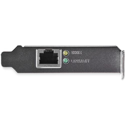 StarTech LANカード/PCIe/x1/1x RJ45/10/100/1000Mb/Win & Mac/LP【ST1000SPEX2L】