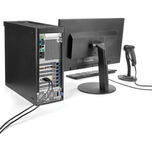 StarTech USB増設カード/PCIe 2.0 - 4x USB-A/5Gbps/SATA・LP4電源【PEXUSB3S44V】