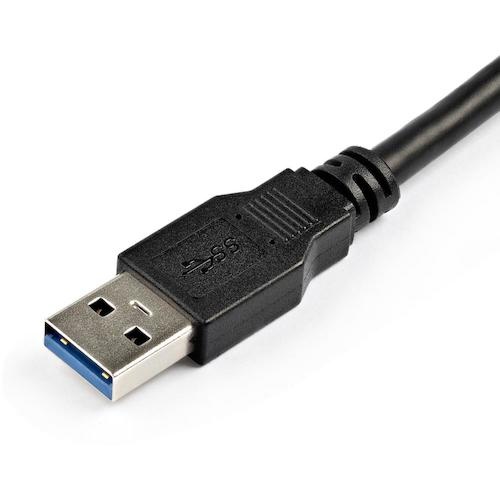 StarTech USBケーブル/A-A/2m/USB 3.0/5Gbps/延長用/オス・メス/BK【USB3SEXT2MBK】