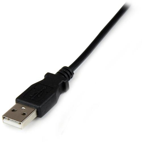 StarTech USBケーブル/A - 5V DCプラグ/1m/タイプNコネクター/ブラック【USB2TYPEN1M】