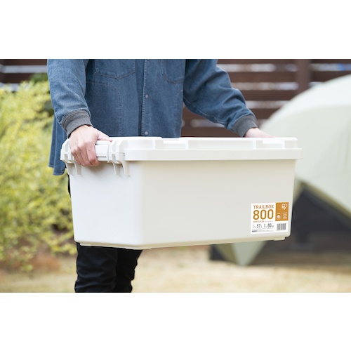 IRIS 296410 TRAILBOX 800 ホワイトアッシュ【TRB-800-WA】
